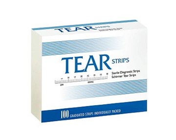 Полоски офтальмологические диагностические TearStrips 100 2001