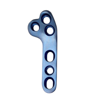 Пластина TPLO Лист Клевера, левая, с у/с, LP-DCP, 3+3 отв под D2.4мм, 6.5/13х2.5х35мм 08004002