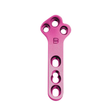 Пластина TPLO Лист Клевера, правая, с у/с, LCP, 3+3 отв под D2.7мм, 9.5/16х2.5х45мм 08004005