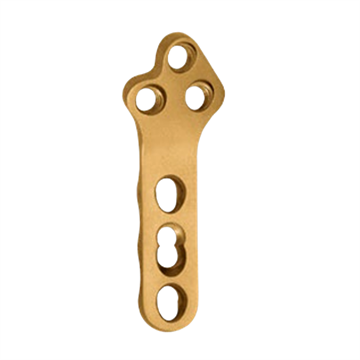 Пластина TPLO Лист Клевера,левая, с у/с, LCP, 3+3 отв под D3.5мм, 11/20х3.0х56мм, малая 08003524