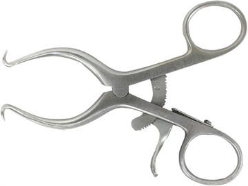 Ретрактор, острый, 90мм, GELPI J-19-306